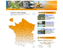 Tablet Screenshot of camping-ete.com
